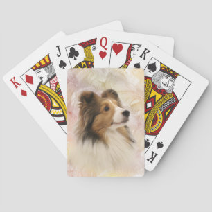 Jeu De Cartes Sheltie font face