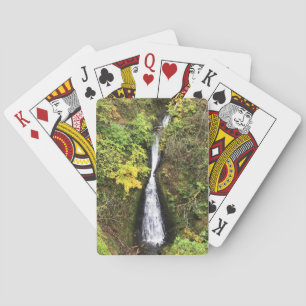 Jeu De Cartes Shepperd's Dell Falls, gorge du Columbia, OR