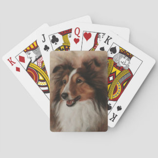 Jeu De Cartes Shetland Sheepdog Sheltie sourire