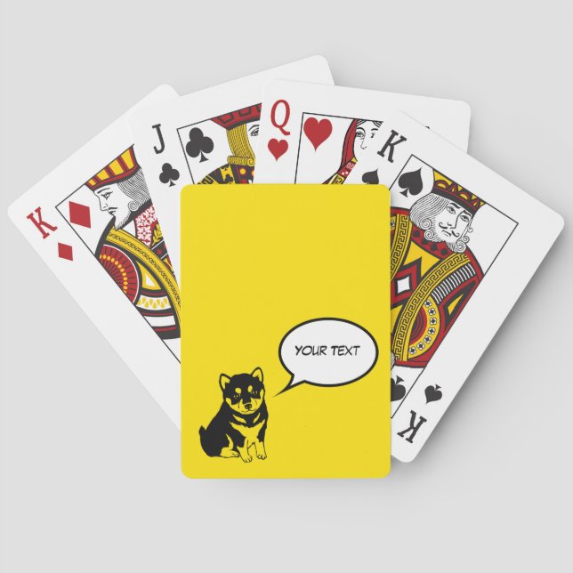 Jeu De Cartes Shiba Inu Chinese (dos)
