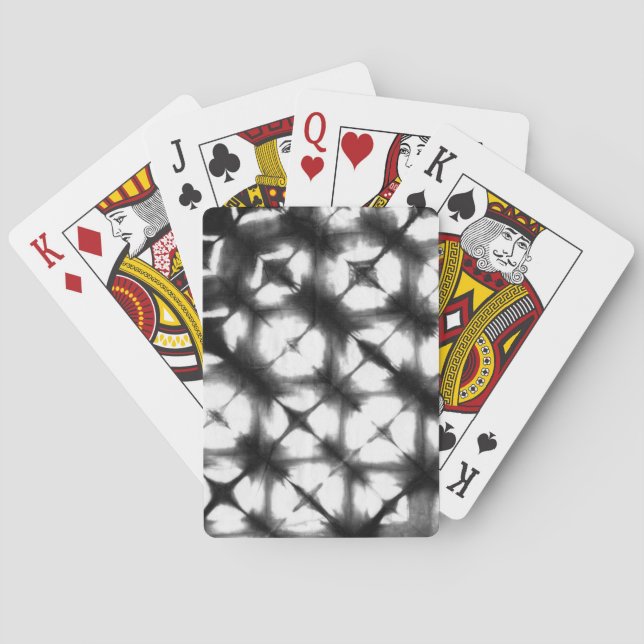 Jeu De Cartes Shibori graphique I (dos)