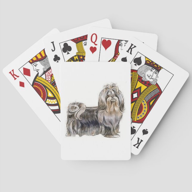 Jeu De Cartes Shih Tzu (dos)
