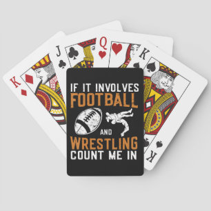Jeu De Cartes Si cela implique le football et la lutte, comptez-