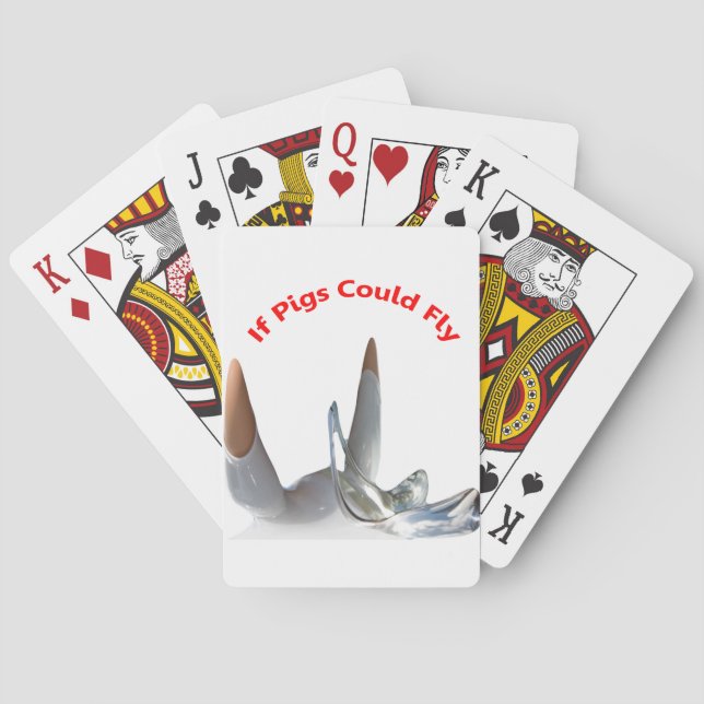 Jeu De Cartes Si les porcs pouvaient voler (dos)