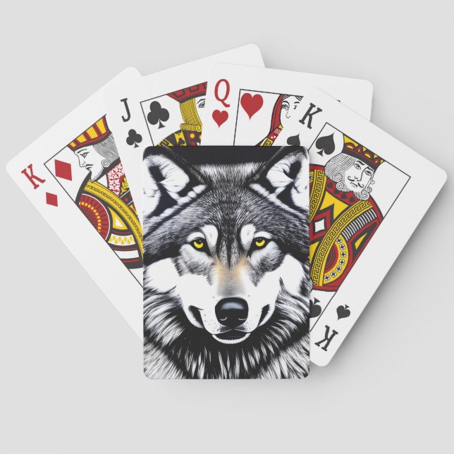 Jeu De Cartes Siberian Husky Dog (dos)