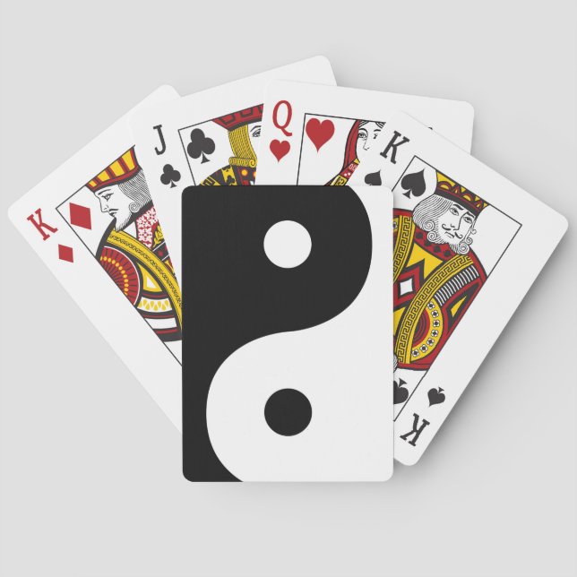 Jeu De Cartes Sides Yin et Yang (dos)
