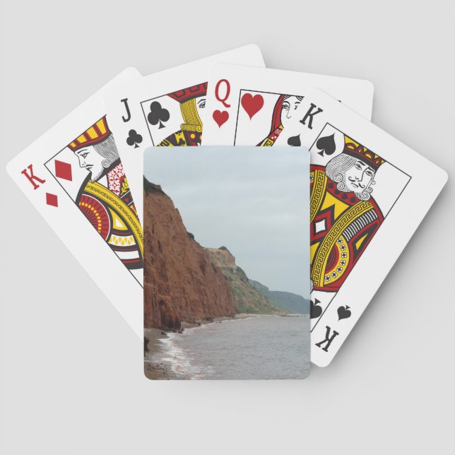 Jeu De Cartes Sidmouth Cliffs Classic Playing Cartes (dos)