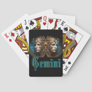 Jeu De Cartes Signe du zodiaque Gémeaux