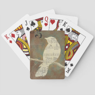 Jeu De Cartes Silhouette d'un oiseau