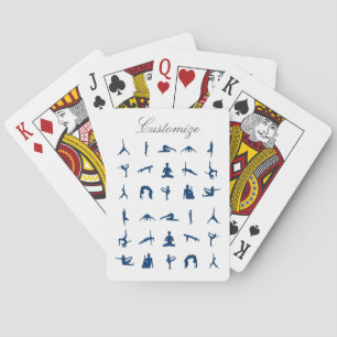 Jeu De Cartes Silhouette Yoga Pose Thunder_Cove