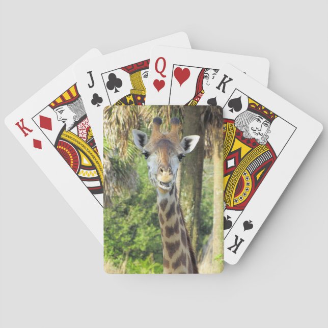 Jeu De Cartes Silly Giraffe - Bicycle Playing Cards (dos)