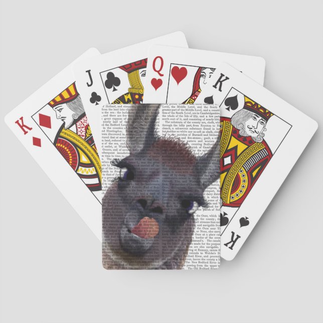 Jeu De Cartes Silly Llama (dos)