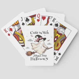 Jeu De Cartes Simple et élégante Mignonne sorcière première Hall