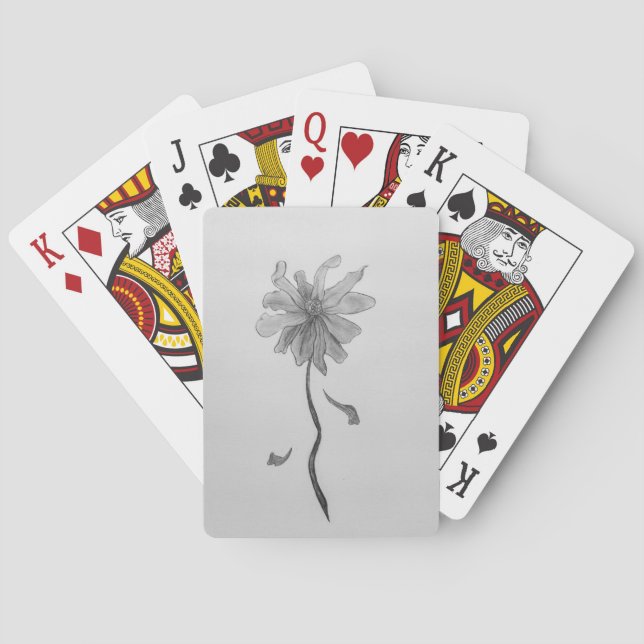 Jeu De Cartes Simple marguerite (dos)