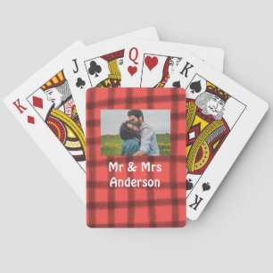 Jeu De Cartes Simple minimaliste monsieur et madame ajoutez votr
