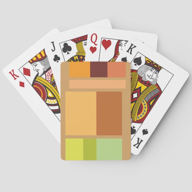 Jeu De Cartes Simple propreté moderne minimaliste (dos)