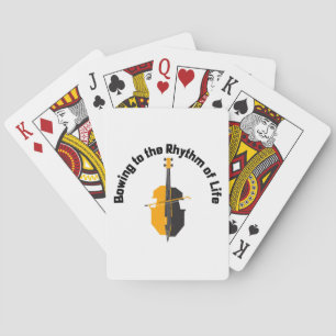 Jeu De Cartes S'incliner au rythme de la vie Violoncelle