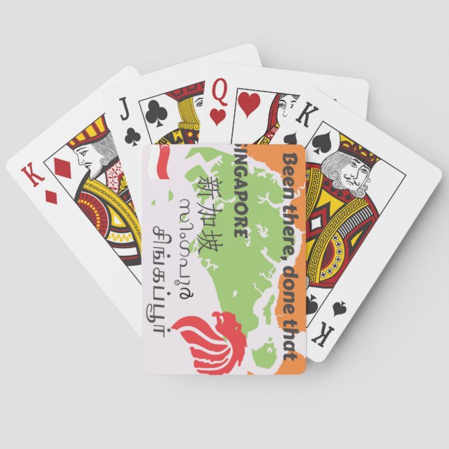 Jeu De Cartes Singapour (dos)