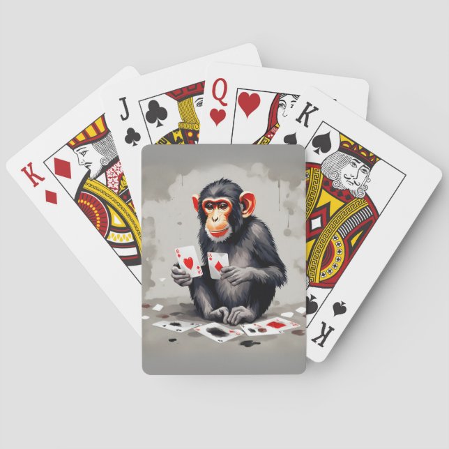 JEU DE CARTES SINGE (dos)