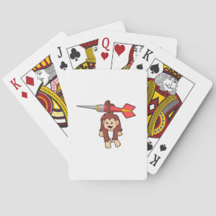 Jeu De Cartes Singe aux fléchettes avec Dart