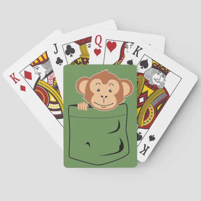 Jeu De Cartes Singe dans la poche (dos)