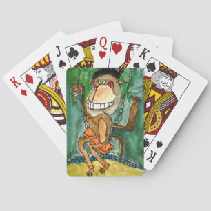 Jeu De Cartes Singe fou par Andrew Heye, 10 ans