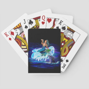 Jeu De Cartes Sirène avec dauphin