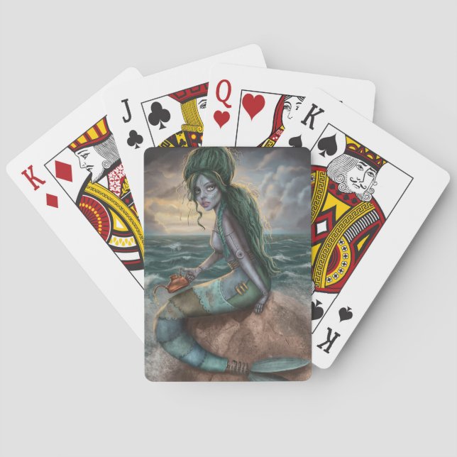 Jeu De Cartes Sirène de vapeur (dos)