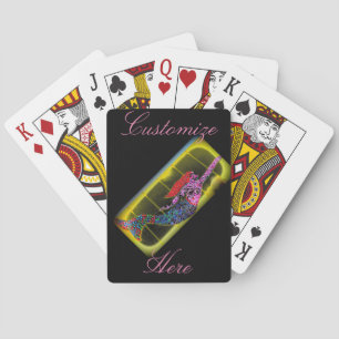 Jeu De Cartes sirène rose
