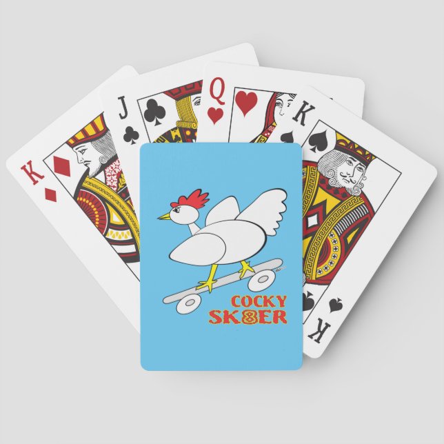 Jeu De Cartes Skater Cocky (dos)