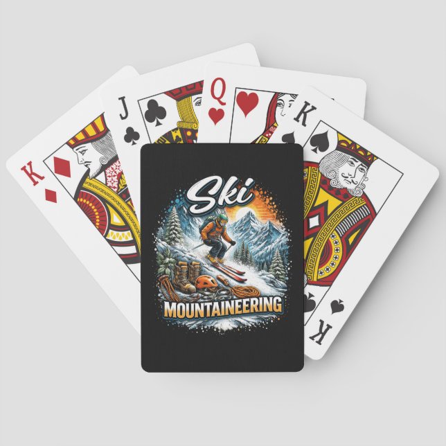 Jeu De Cartes Ski alpinisme (dos)