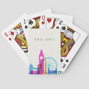 Jeu De Cartes Skyline d'Angleterre