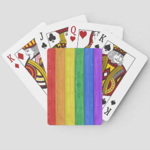 Jeu De Cartes SlipperyJoe's classique arc-en-ciel tactile fait m