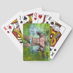 Jeu De Cartes SlipperyJoe's homme adulte très musclé torse nu 