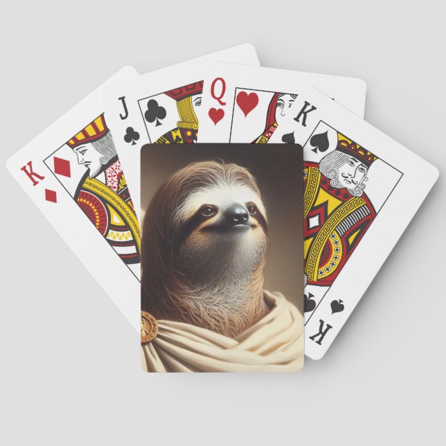 Jeu De Cartes Sloth dans la Rome antique (dos)