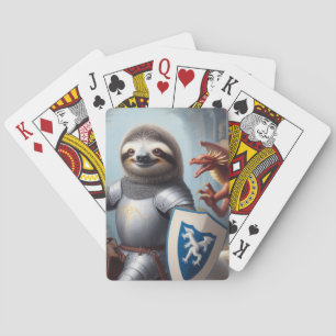 Jeu De Cartes Sloth Knight Fighting Dragons
