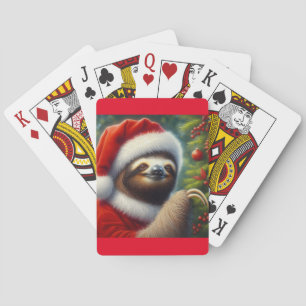 Jeu De Cartes Sloth Santa Claus