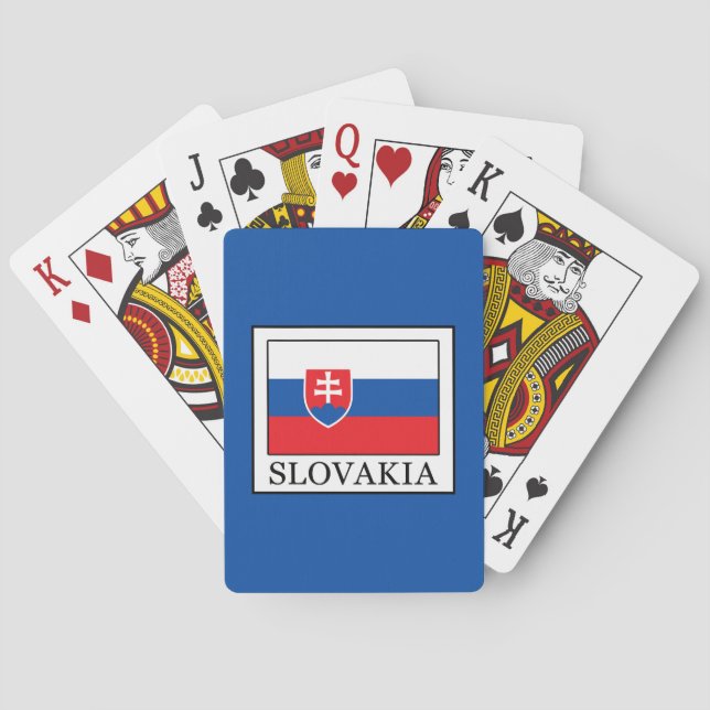 Jeu De Cartes Slovaquie (dos)