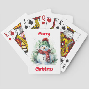 Jeu De Cartes Smiling Snowman Classic Jouer aux cartes