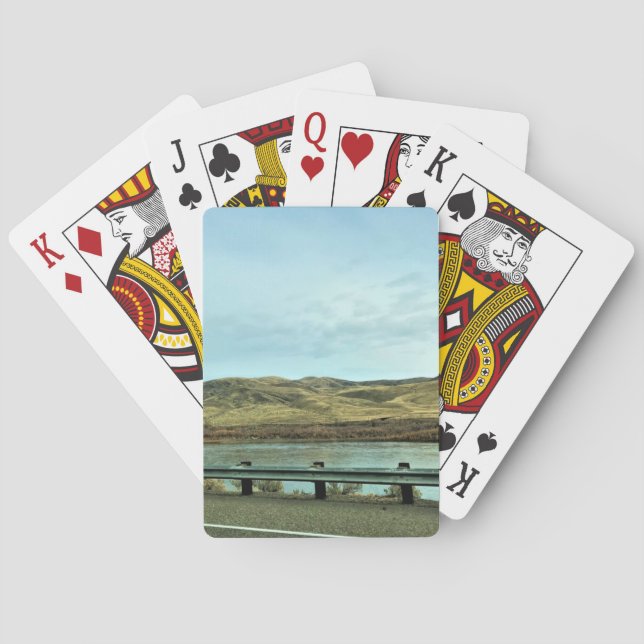 Jeu De Cartes Snake River, comté de Baker, Oregon (dos)