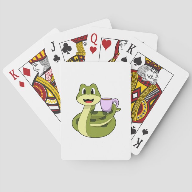 Jeu De Cartes Snake with Cup (dos)