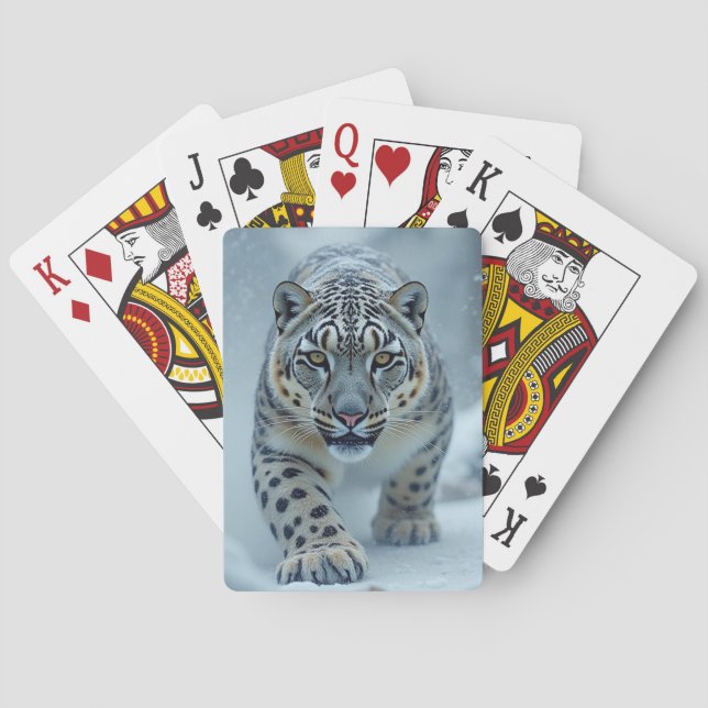 Jeu De Cartes Snow Tiger  (dos)