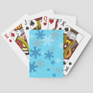 Jeu De Cartes Snowflake Winter Playing Cards
