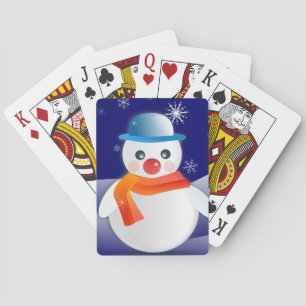 Jeu De Cartes Snowman