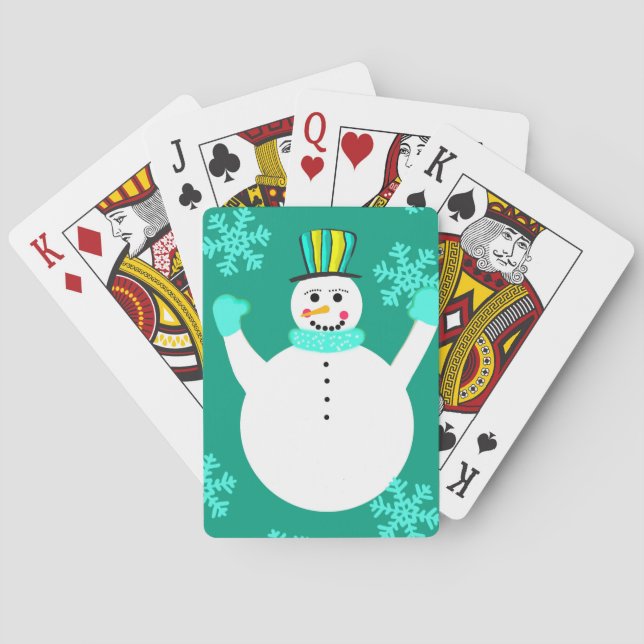Jeu De Cartes Snowman Classic Jouer aux cartes (dos)