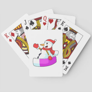 Jeu De Cartes Snowman comme Snowboardeur avec Sonowboard.PNG
