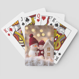 Jeu De Cartes Snowman Frosty Sibings Winter Joie