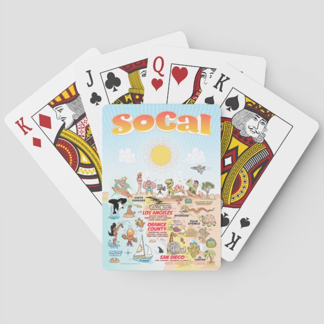 Jeu De Cartes SoCal (dos)