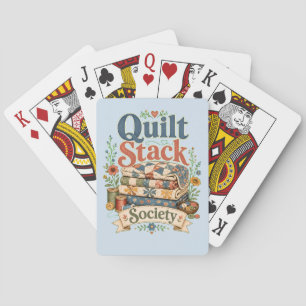 Jeu De Cartes Société de pile de courtepointes Couture Cottageco