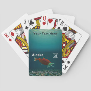 Jeu De Cartes Sockeye Saumon - Alaska Postage